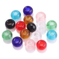 20 PCS/Package 10 * 14mm Hole 6~9.9mm Glass Round Beads main image 5