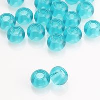 20 PCS/Package 10 * 14mm Hole 6~9.9mm Glass Round Beads sku image 4