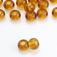 20 PCS/Package 10 * 14mm Hole 6~9.9mm Glass Round Beads sku image 6