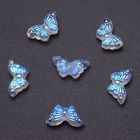 50 PCS/Package 8 * 15mm Hole 1~1.9mm Glass Butterfly Beads sku image 6