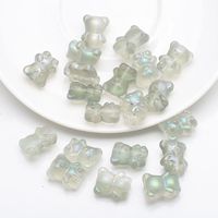 20 PCS/Package 12 * 14mm Hole 1~1.9mm Glass Bear Beads sku image 24