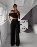 Daily Street Women's Sexy Solid Color Polyester Pants Sets Pants Sets sku image 18