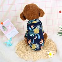 Casual Cloth Color Block Pet Clothing sku image 1