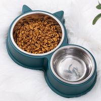 Simple Style Classic Style Pp Color Block Pet Tableware main image 2