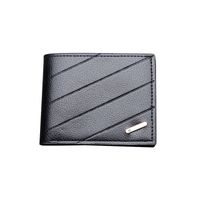 Men's Solid Color Pu Leather Flip Cover Small Wallets main image 3
