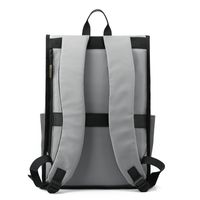 Men's Solid Color Nylon Zipper Fashion Backpack Laptop Backpack main image 2