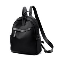 Solid Color Casual School Daily Women's Backpack sku image 2