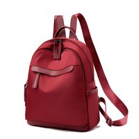 Einfarbig Lässig Schule Täglich Rucksack Für Damen sku image 1