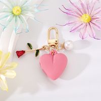 Simple Style Heart Shape Resin Keychain sku image 2