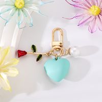 Simple Style Heart Shape Resin Keychain sku image 3