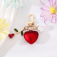 Simple Style Heart Shape Resin Keychain sku image 4