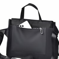 Men's Solid Color Nylon Buckle Handbag main image 2