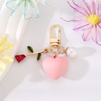 Simple Style Heart Shape Resin Keychain sku image 5