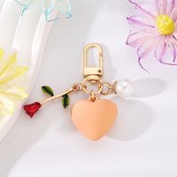 Simple Style Heart Shape Resin Keychain sku image 6