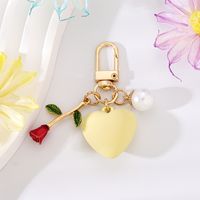 Simple Style Heart Shape Resin Keychain sku image 7