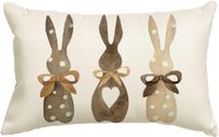 Einfacher Stil Kaninchen Polyester Kissenbezüge sku image 2