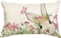 Einfacher Stil Kaninchen Polyester Kissenbezüge sku image 13