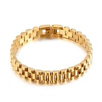 Titanium Steel 18K Gold Plated Simple Style Plating Geometric Rings Bracelets sku image 18