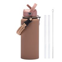 Casual Solid Color Stainless Steel Water Bottles 1 Piece sku image 15