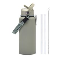Casual Solid Color Stainless Steel Water Bottles 1 Piece sku image 19