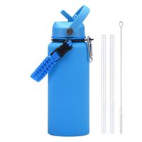 Casual Solid Color Stainless Steel Water Bottles 1 Piece sku image 20