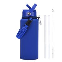 Casual Solid Color Stainless Steel Water Bottles 1 Piece sku image 22