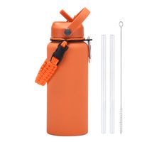 Casual Solid Color Stainless Steel Water Bottles 1 Piece sku image 23
