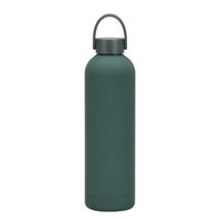 Lässig Einfarbig Rostfreier Stahl Wasserflaschen 1 Stück sku image 12