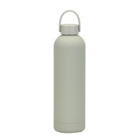 Lässig Einfarbig Rostfreier Stahl Wasserflaschen 1 Stück sku image 14