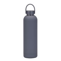 Lässig Einfarbig Rostfreier Stahl Wasserflaschen 1 Stück sku image 13