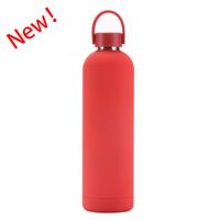 Casual Solid Color Stainless Steel Water Bottles 1 Piece sku image 3