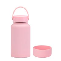 Casual Solid Color Stainless Steel Silica Gel Water Bottles 1 Piece sku image 6