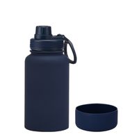 Casual Solid Color Stainless Steel Silica Gel Water Bottles 1 Piece sku image 21