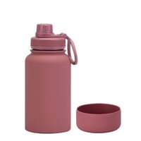 Casual Solid Color Stainless Steel Silica Gel Water Bottles 1 Piece sku image 20