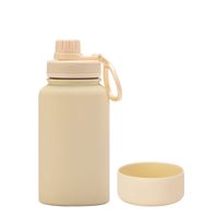 Casual Solid Color Stainless Steel Silica Gel Water Bottles 1 Piece sku image 22