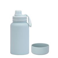 Casual Solid Color Stainless Steel Silica Gel Water Bottles 1 Piece sku image 24