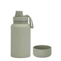 Casual Solid Color Stainless Steel Silica Gel Water Bottles 1 Piece sku image 27