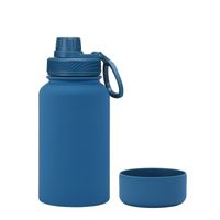 Casual Solid Color Stainless Steel Silica Gel Water Bottles 1 Piece sku image 32