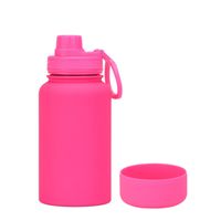 Casual Solid Color Stainless Steel Silica Gel Water Bottles 1 Piece sku image 29