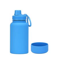 Casual Solid Color Stainless Steel Silica Gel Water Bottles 1 Piece sku image 28