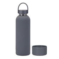 Casual Solid Color Stainless Steel Silica Gel Water Bottles 1 Piece sku image 9