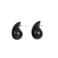1 Pair Simple Style Water Droplets Spray Paint Arylic Ear Studs main image 3