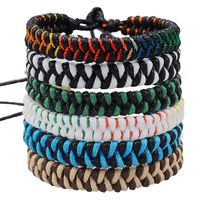 Style Ethnique Géométrique Corde De Coton Tricot Unisexe Bracelets sku image 1
