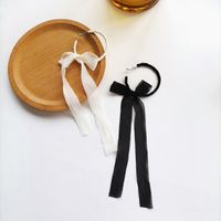 1 Pair Casual Simple Style Bow Knot Cloth Metal Earrings main image 4