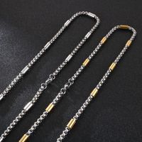 Titanium Steel 18K Gold Plated Simple Style Geometric Necklace main image 4