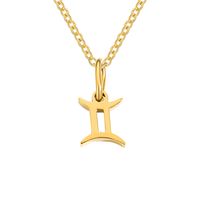 Stainless Steel 14K Gold Plated Rose Gold Plated Simple Style Plating Constellation Pendant Necklace sku image 24
