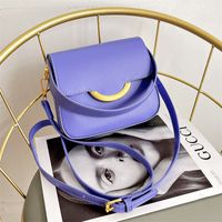 Women's Small Pu Leather Solid Color Basic Magnetic Buckle Handbag sku image 8