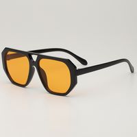 Retro Streetwear Solid Color Ac Toad Glasses Full Frame Women's Sunglasses sku image 4
