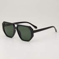 Retro Streetwear Solid Color Ac Toad Glasses Full Frame Women's Sunglasses sku image 6