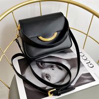 Women's Small Pu Leather Solid Color Basic Magnetic Buckle Handbag sku image 5